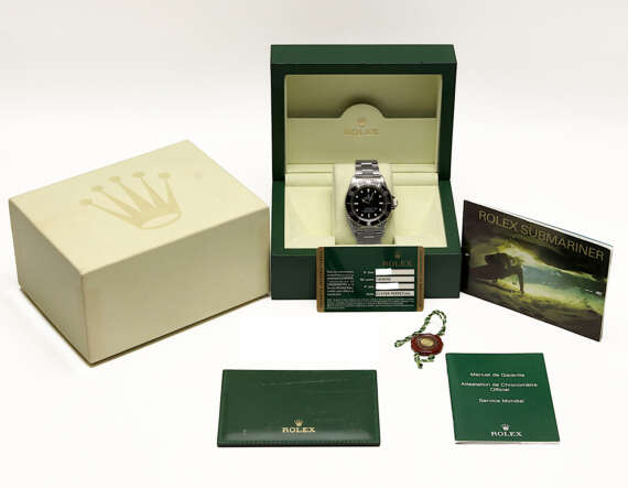Rolex Submariner (No Date) 14060M COSC 4 lines Full Set - immagine 4