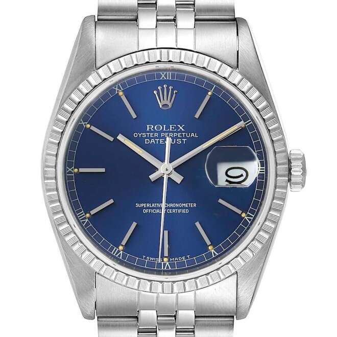 Rolex Datejust 16220 Blue dial