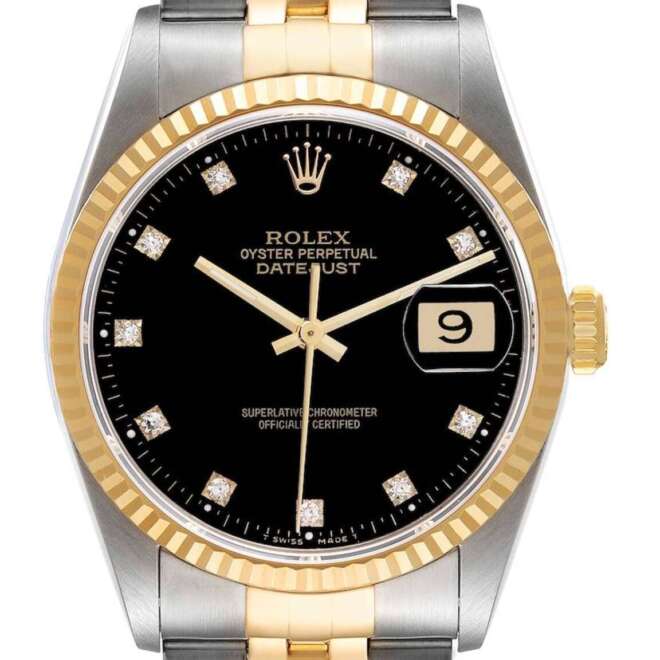 Rolex Datejust 16233 Diamonds Full Set