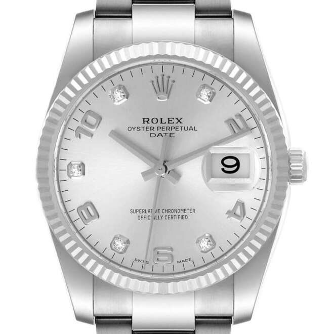 Rolex Date 115234 Diamonds